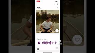 Tiktok: Proof That Hinge is Broken, Playing Audio Clips on Hinge Profiles (@lila.glam)