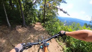 Riding Paint Rock Trail #154A