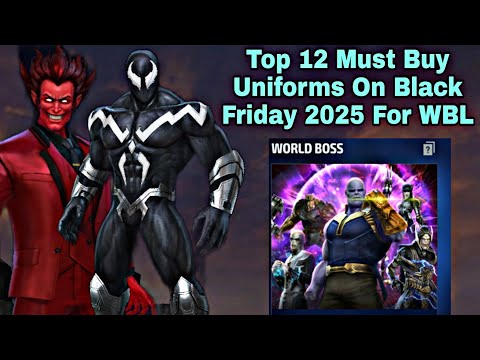 Top 12 Must Buy Uniforms On Black Friday 2025 For WBL - Marvel Future Fight