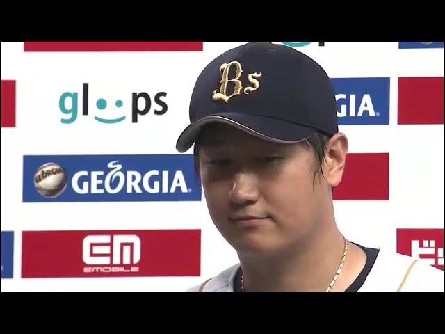 バファローズ・李大浩選手ヒーローインタビュー 9月8日 オリックス・バファローズ 対 北海道日本ハムファイターズ