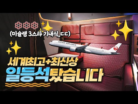 최신 일본항공 일등석 리뷰: 프라이버시와 럭셔리의 극강 체험