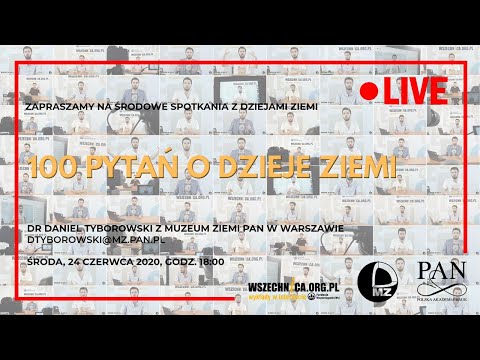 100 pytań o Dzieje Ziemi / Dr Daniel Tyborowski