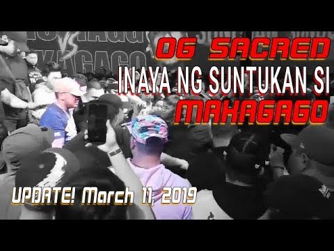 OG SACRED, INAYA ng SUNTUKAN si MAKAGAGO + RARE FOOTAGE OF THAT PUNCHED