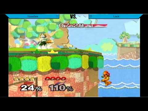 Hall of Gaming Melee Weeklies #1 - Noodles vs. Lock - SSBM