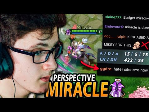 How MIRACLE proves Haters WRONG! vs Entity — Miracle PERSPECTIVE Void Spirit