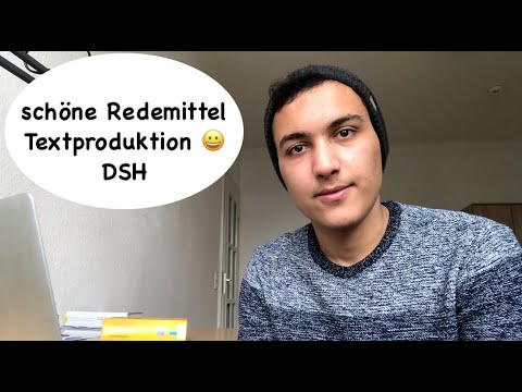 süße Redemittel für deine Textproduktion - Wortschatz für DSH B2 C1 💯
