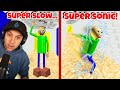 SUPER SLOW Vs SUPER SONIC Baldi Baldi S Basics