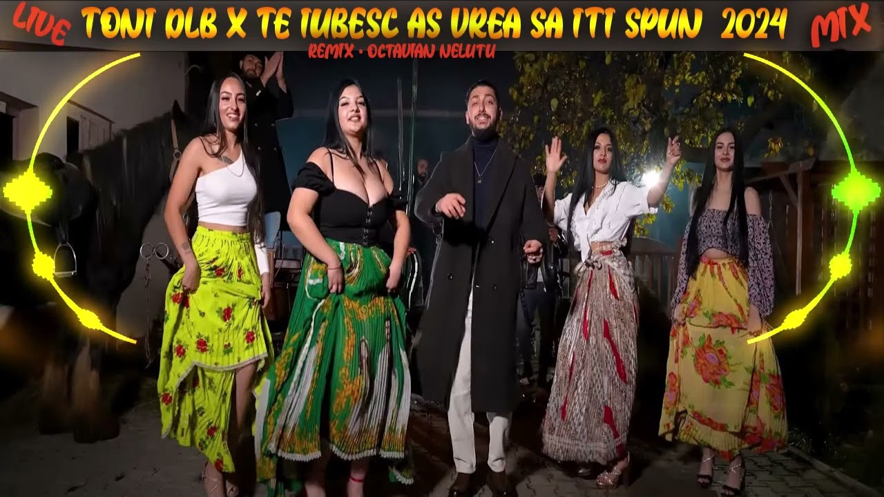 Colaj Manele - Toni DLB ❌ Te Iubesc as vrea sa iti spun ❌ LIVE MIX 2024