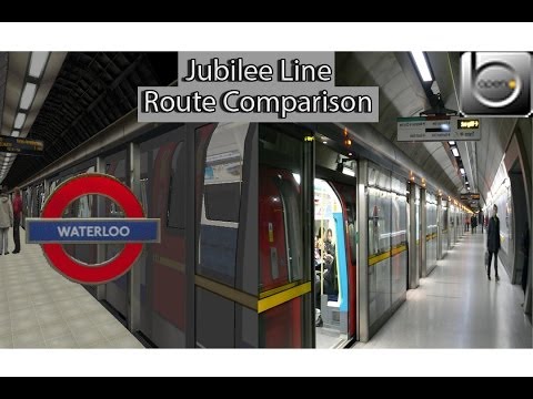 Openbve Jubilee Line Waterloo To Southwark Comparison