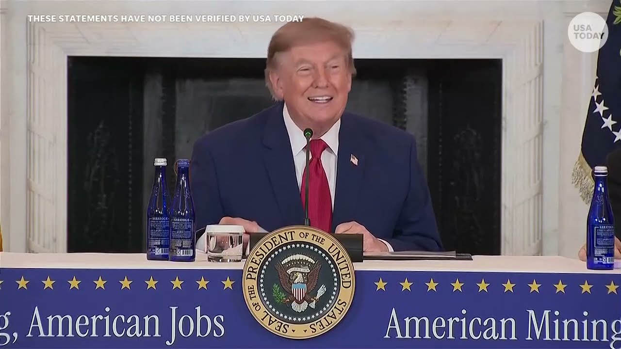 Full Trump conference: President hosts mining CEOs as DoD seeks minerals for defense stockpile