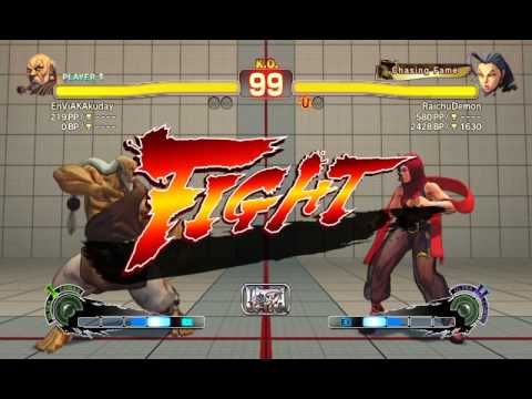 USF4: Gouken (EnVIAKuday) vs Rose (RaichuDemon)