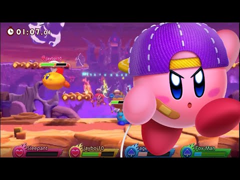 Kirby Fighters 2 Online Matches - YoYo Kirby