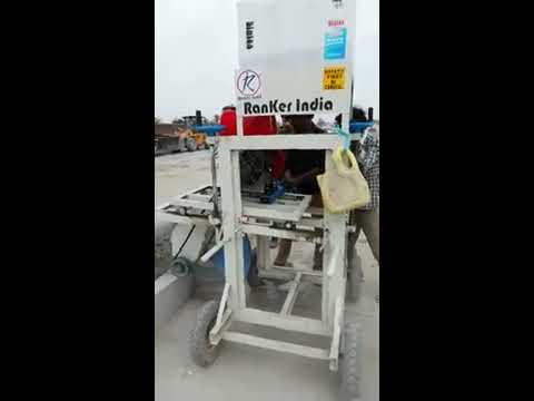 Concrete Curb Cutting Machine