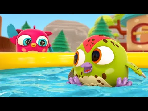 Hop Hop saves the day. A shampoo for Peck Peck. Full episodes of baby cartoons & baby videos.