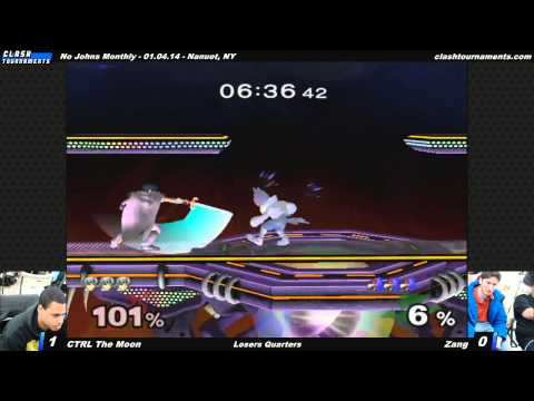 SSBM - CTRL The Moon vs Zang - No Johns Monthly