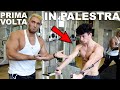 LA PRIMA VOLTA DI MATTIA IN PALESTRA! ALLENO UN CALISTHENICO IN SALA PESI!