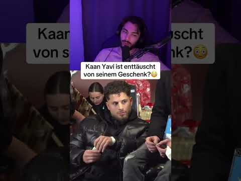 Kaan Yavi mag sein Geschenk nicht... 😳