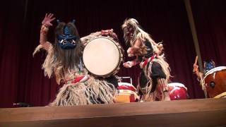preview picture of video '20141031 ナマハゲふれあい太鼓「神参」 Namahage Japanese drum performance 'Shinzan' by Onga'