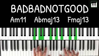 How to play “In Your Eyes“ by BADBADNOTGOOD!!