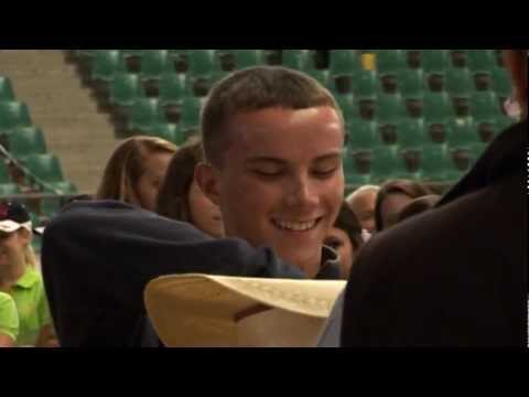 Day First - Opening Ceremony and Horses draw at the YWC 2012