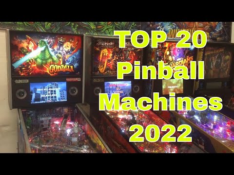 My TOP 20 Pinball machines 2022