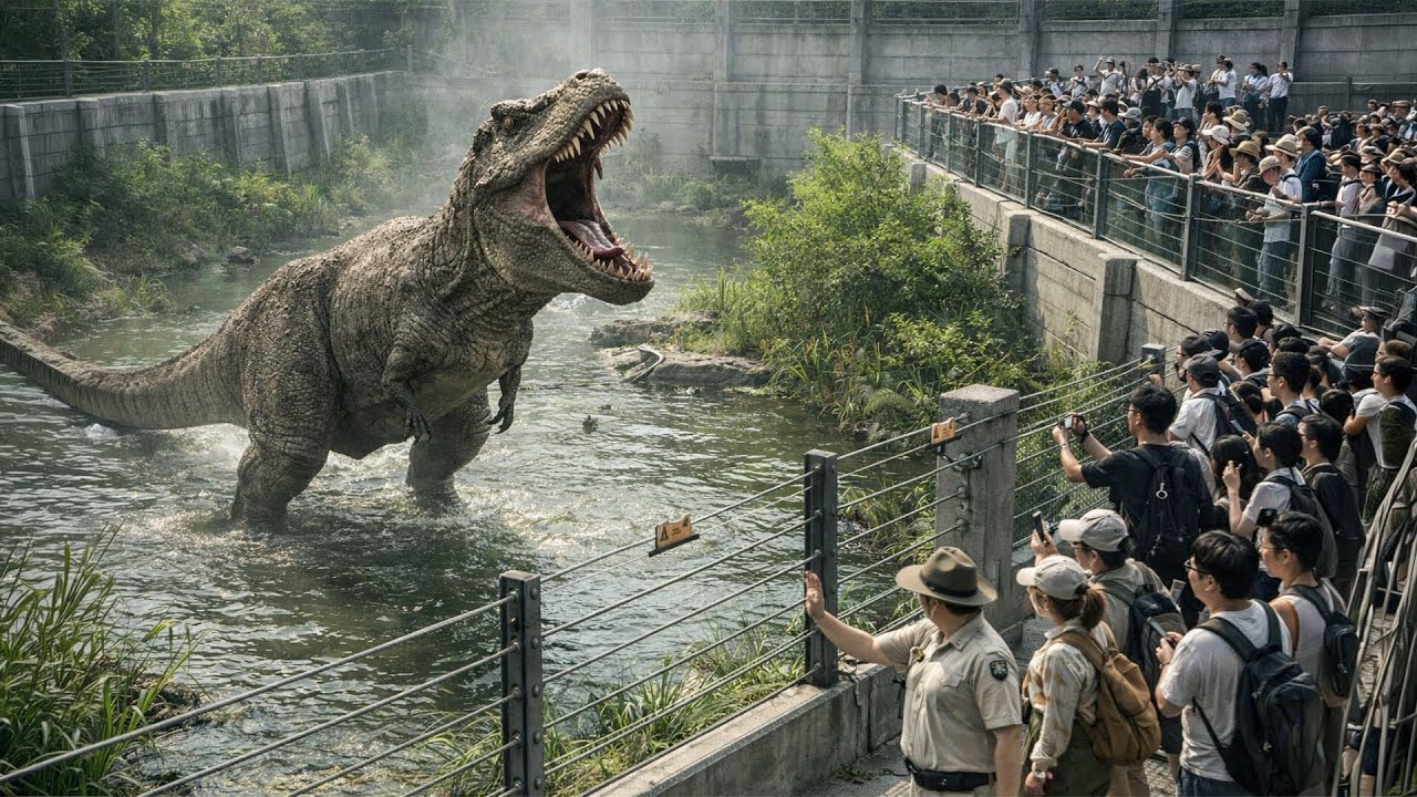 本物の恐竜動物園を見つけた | まるでジュラシック・パーク (POV)