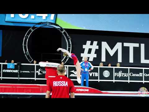 Maria Paseka (RUS) VT - 2017 World Championships - Podium Training