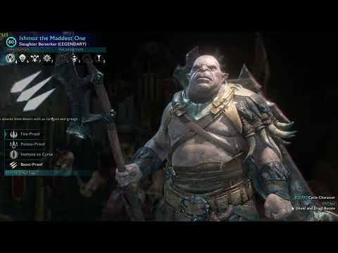 Shadow of War: infiltration pit fight 10 (feat. hacked follower)