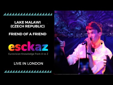 ESCKAZ in London: Lake Malawi - Czech Republic - Friend of A Friend (at London Eurovision 2019)