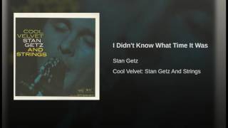 I Didn't Know What Time It Was