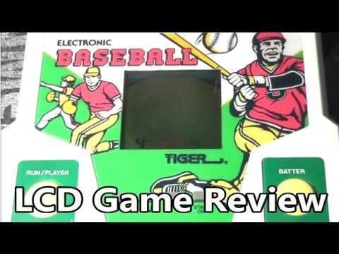 Tiger Electronic Baseball LCD Handheld Game Review - The No Swear Gamer
