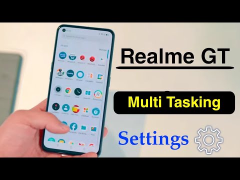 How to Use Split Screen on Realme GT | Realme Gt 5g Multitasking Settings