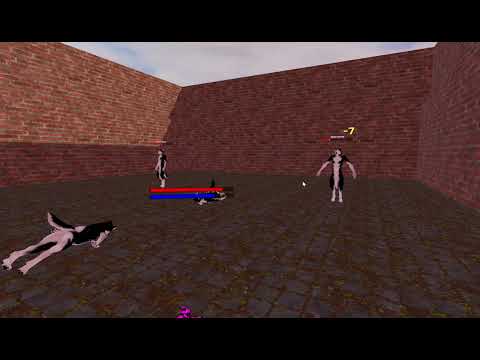VRChat Turn-based Rpg World Quick Demo