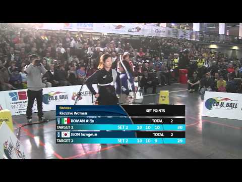 EAF 2014 - Women's Recurve Bronze Match