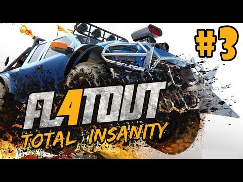 FlatOut 4: Total Insanity - Walkthrough - Part 3 - Bloody Metal Derby Cup (PS4 Pro HD) [1080p60FPS]