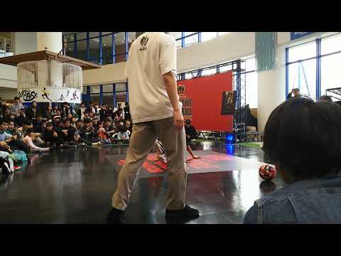 フリースタイルフットボールドリームマッチ決勝 Ko-suke VS KU-TA