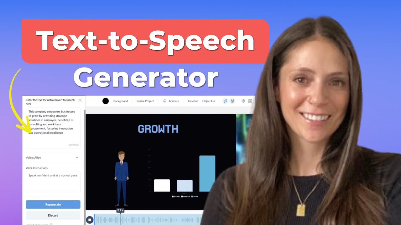 How to Convert Text to Speech | Visme AI Voice Generator
