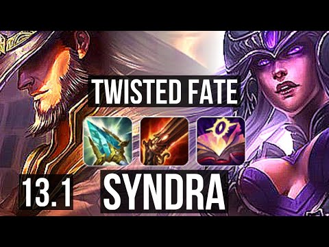 TF vs SYNDRA (MID) | Rank 4 TF, 10/2/11, Dominating | EUW Grandmaster | 13.1
