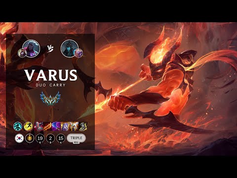 Varus ADC vs Kalista - KR Challenger Patch 12.19