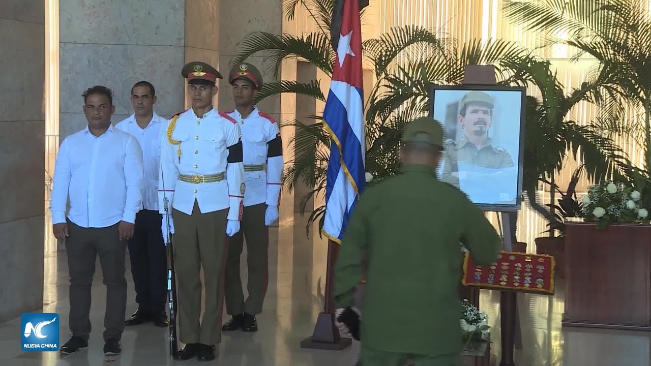 Cuba rinde homenaje póstumo al dirigente revolucionario Ramiro Valdés tras su fallecimiento