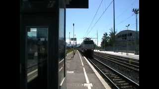 preview picture of video 'E444.021 sull' IC 588 in transito a Cisterna di Latina'