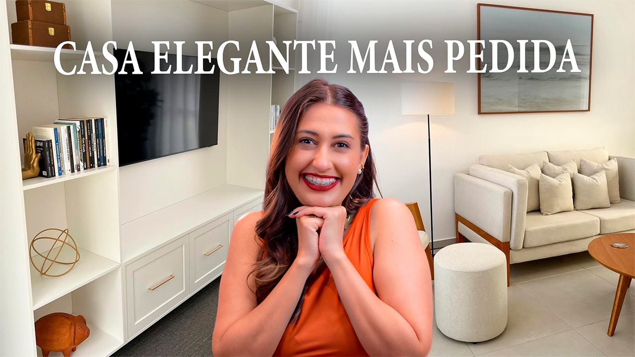 AMEI ESSA CASA  ALUGADA SUPER ELEGANTE - DECORAÇÕES REAIS #51