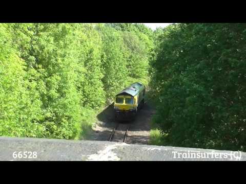 Freightliner Class 66 No. 66528 on 0H67 Crewe Basford Hall - Guide Bridge Yard on 25.05.17 - HD