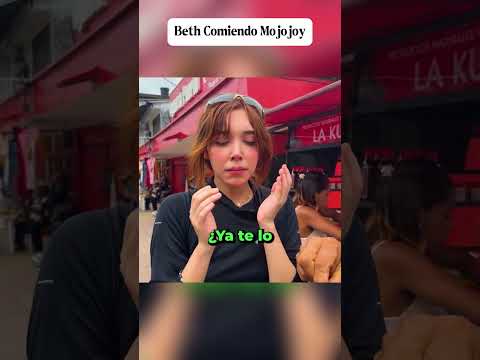 Beth Comiendo Mojojoy #bethcast #elmariana #parati #shorts