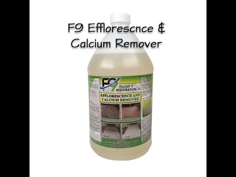 F9 Efflorescence & Calcium Remover