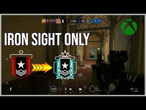 Rainbow Six Siege Copper to Platinum - Iron Sights Only: This Is Different