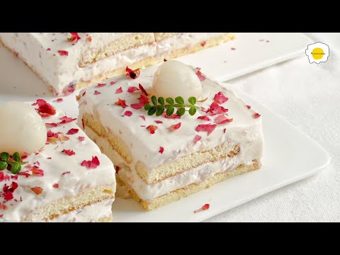 Receita de Tiramisu de Lichia e Rosa
