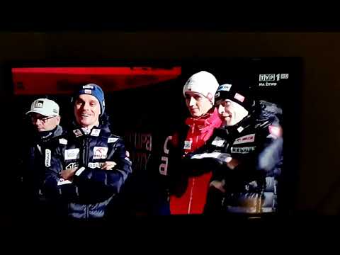 Skoki Narciarskie/ Zakopane/ Ostatnia trójka + skok Stocha.