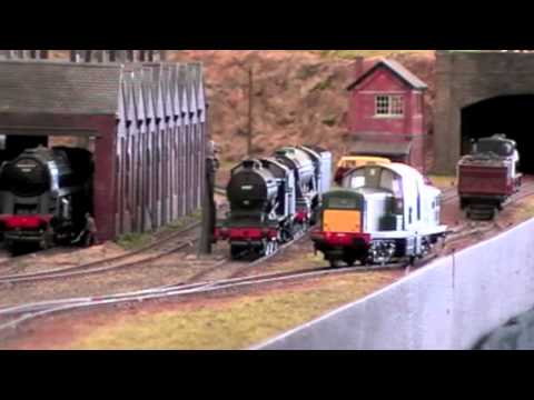Kerr's Miniature Railway Fair, inside the tents, July 2010