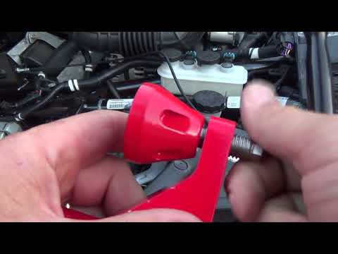 Slingshot master brake cylinder mod installation